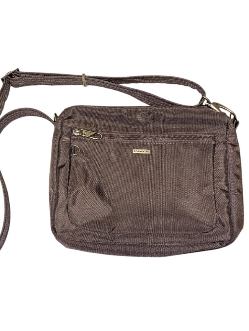 Travelon Taupe Crossbody Bag